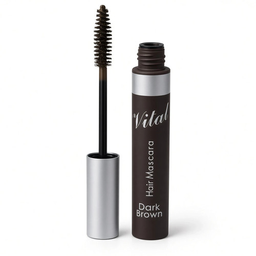 Vital hair mascara dark brown - vital,