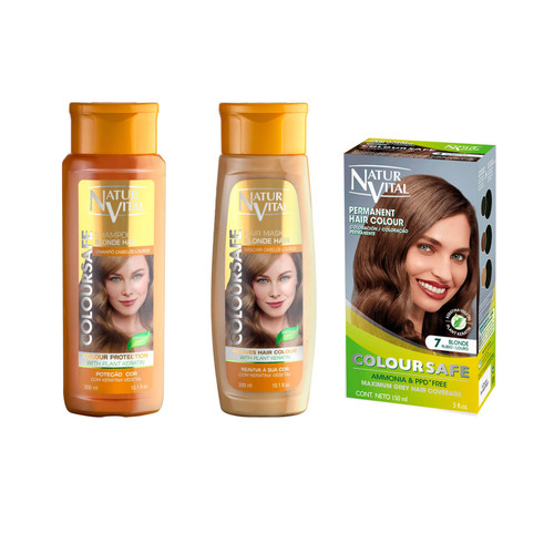 Natur vital hair dye set - vital,