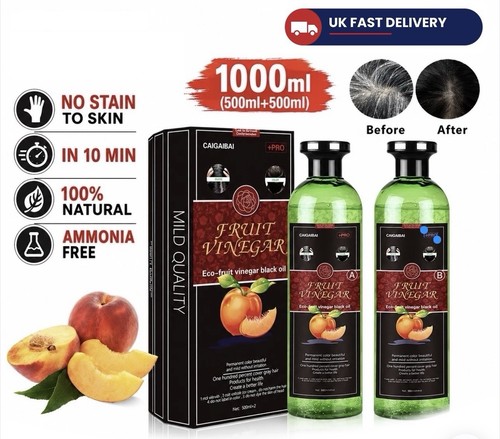 Black hair dye gel - hair,