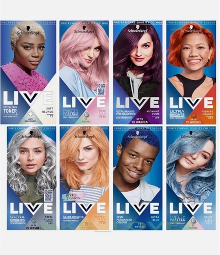 Schwarzkopf live hair colour - schwarzkopf,