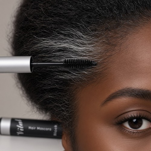 Vital hair mascara - hair, black