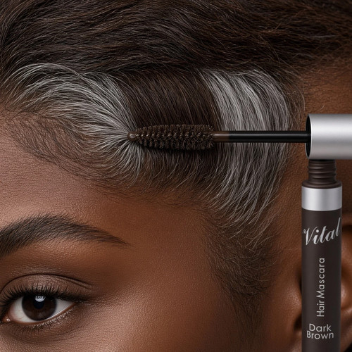 Vital hair mascara - mascara, brown